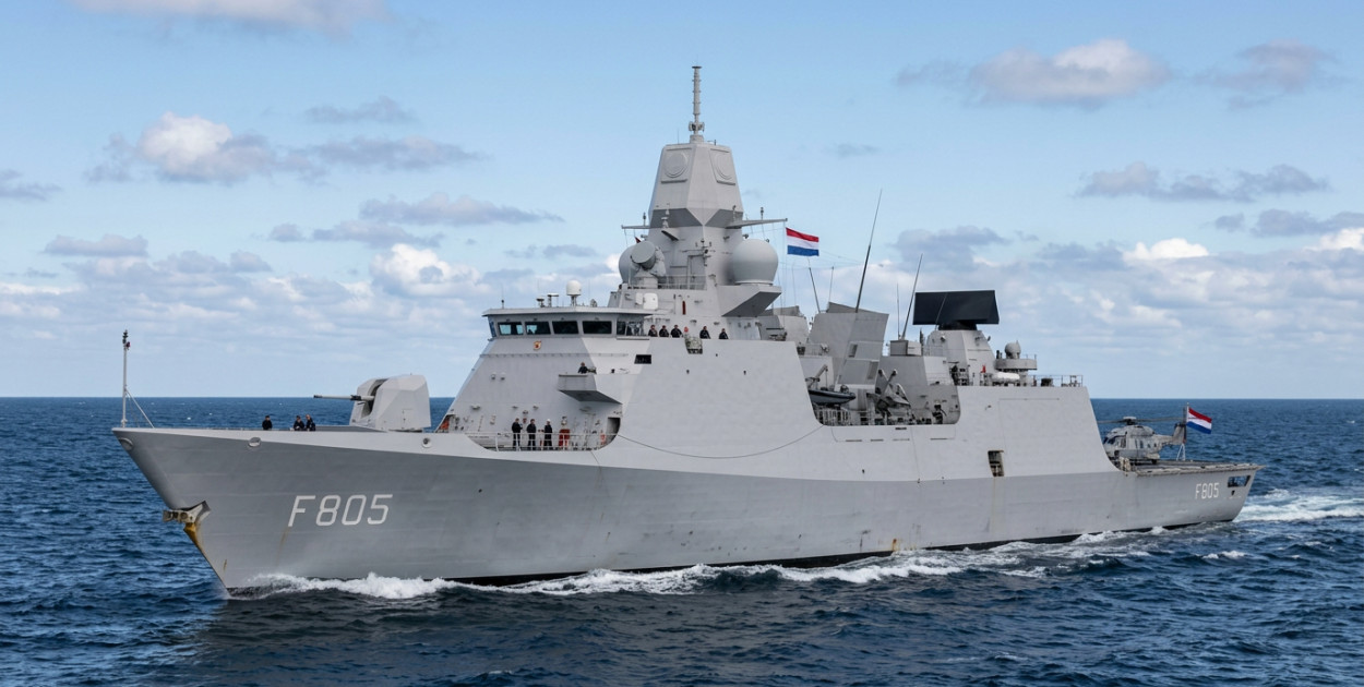 Holandia rozważa wysłanie okrętu na Morze Śródziemne