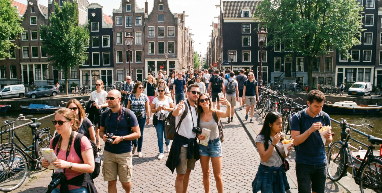Rekordowy ruch turystyczny w Holandii